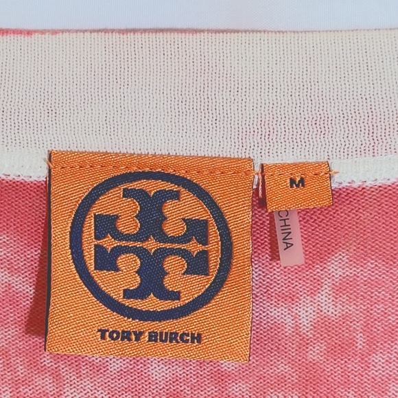 Tory Burch Cardigan - Coral Seashell - Picture 6 of 8